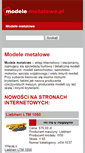 Mobile Screenshot of modele-metalowe.pl