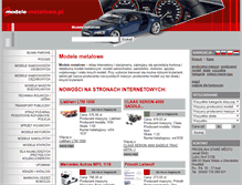 Tablet Screenshot of modele-metalowe.pl
